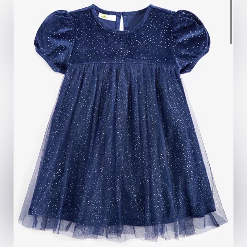 Epic Threads Glittery Midnight Blue Formal Dress
